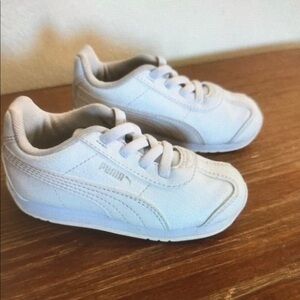 PUMA Unisex Toddlers Turin III 3 Sneaker Little Kid Toddler White Size 7C